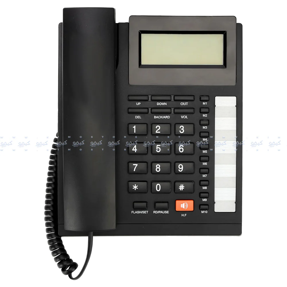 EL-Adl.Tec 933BE Telephone - Black