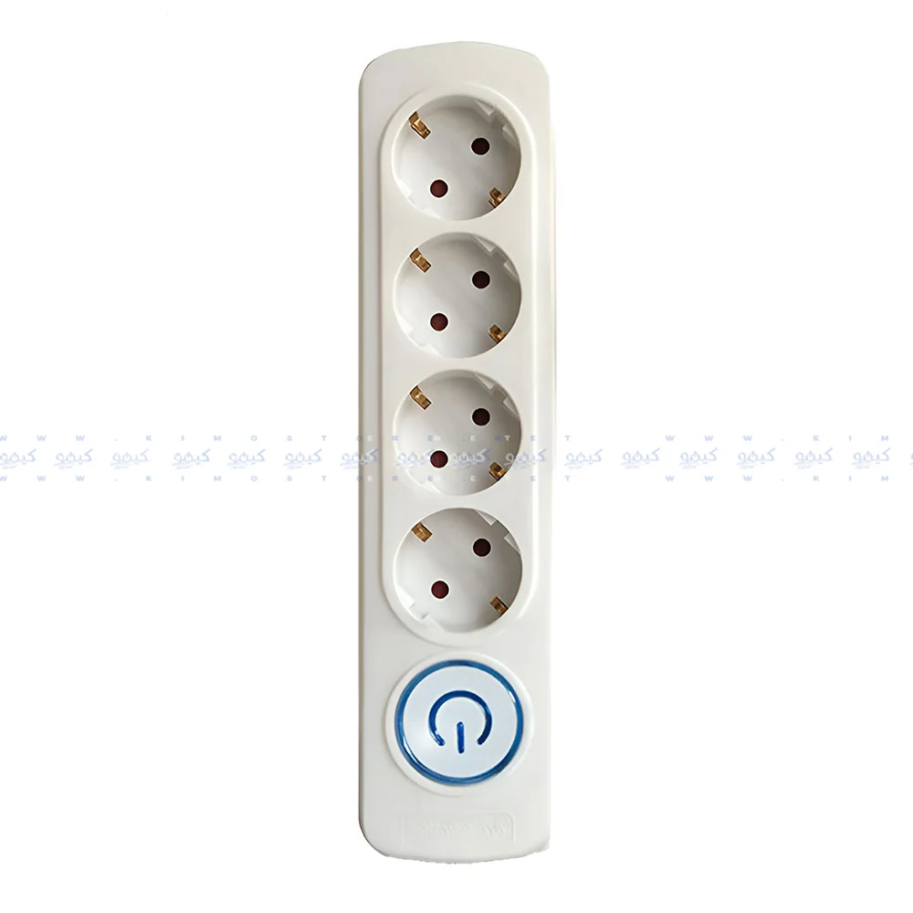 Elios Premio 4Port Power Strip 3680W 2m - Image 3