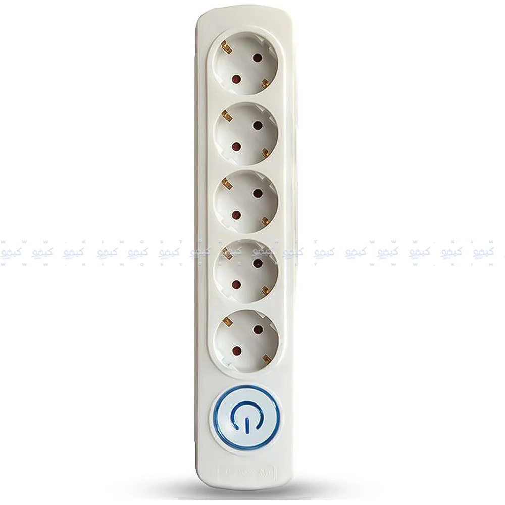 Elios Premio 5Port Power Strip 3680W 2m