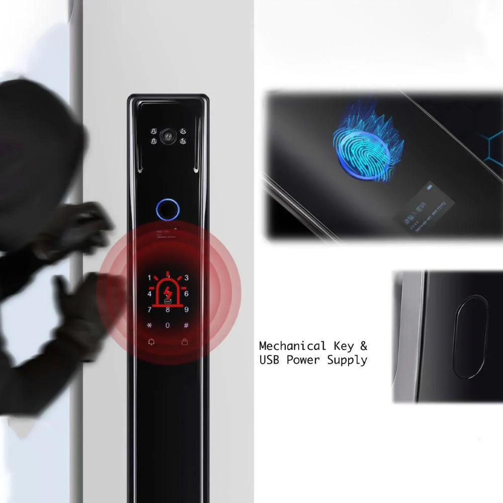 Elite Sec Source EL500 Smart Door Lock With Monitor - Image 8