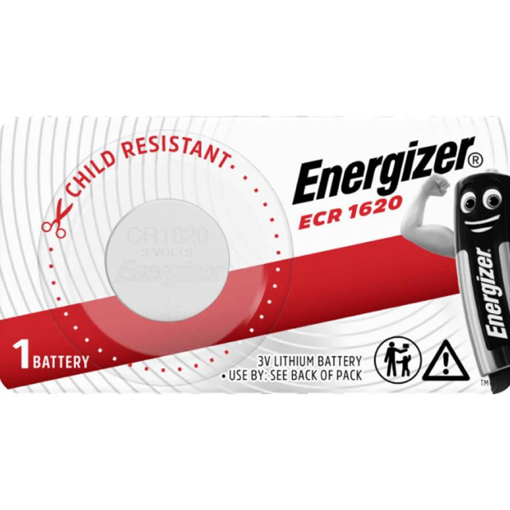 Energizer ECR1620 Lithium Battery 3V