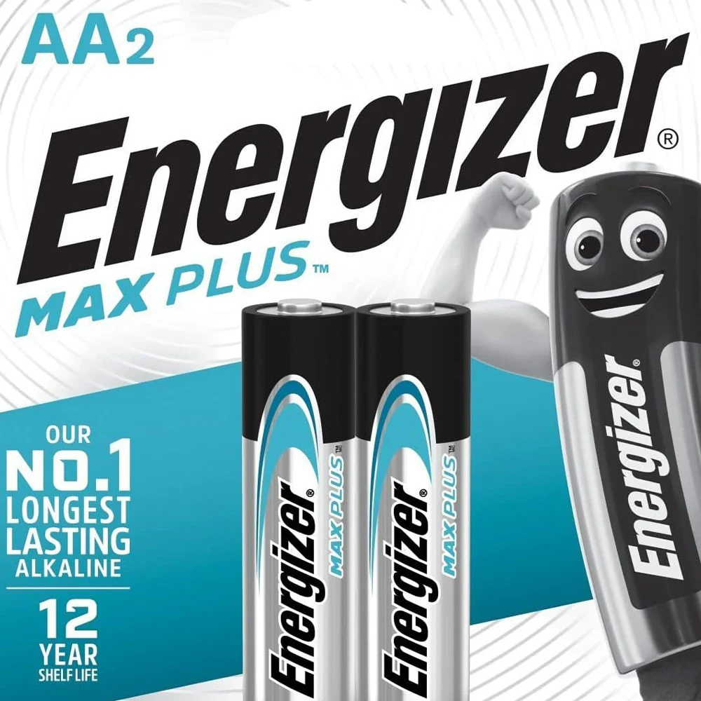 Energizer Max Plus AA2 Battery - Image 4