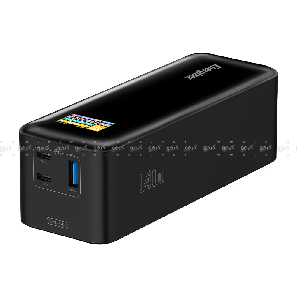 Energizer XP27000PD Power Bank USB + 2x PD Type-C 140W Fast Charging 27000mAh - Black - Image 4
