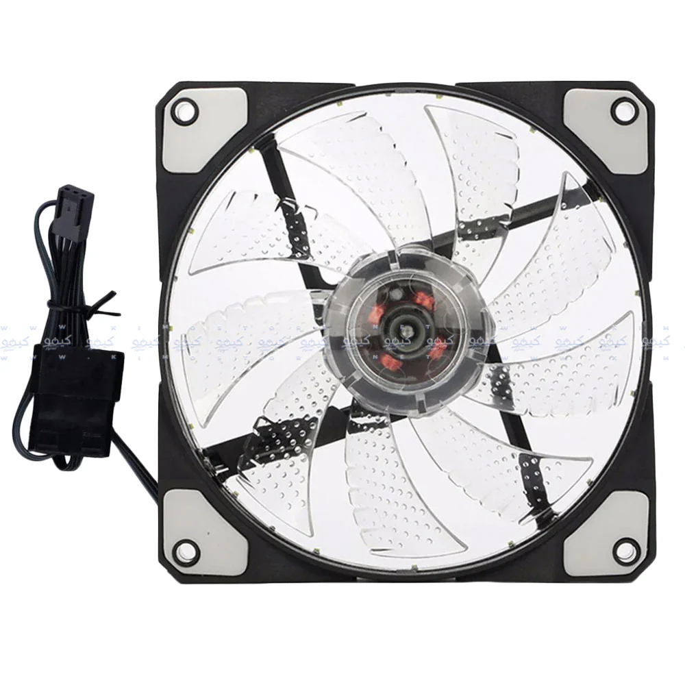 Esgaming Dual Ring Gaming LED Case Fan - Image 2