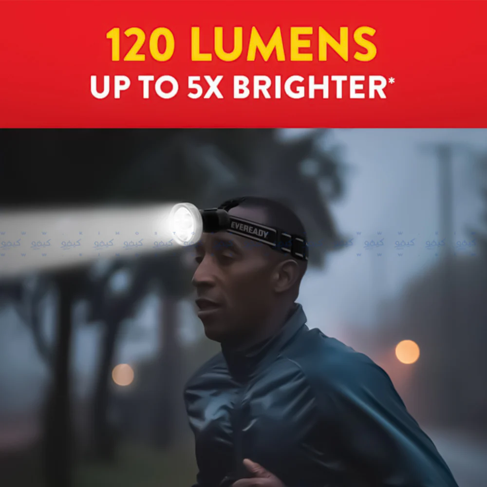 Eveready Rechargeable Headlamp 120 Lumens 2 Modes ( VPHDL4 ) - Image 5