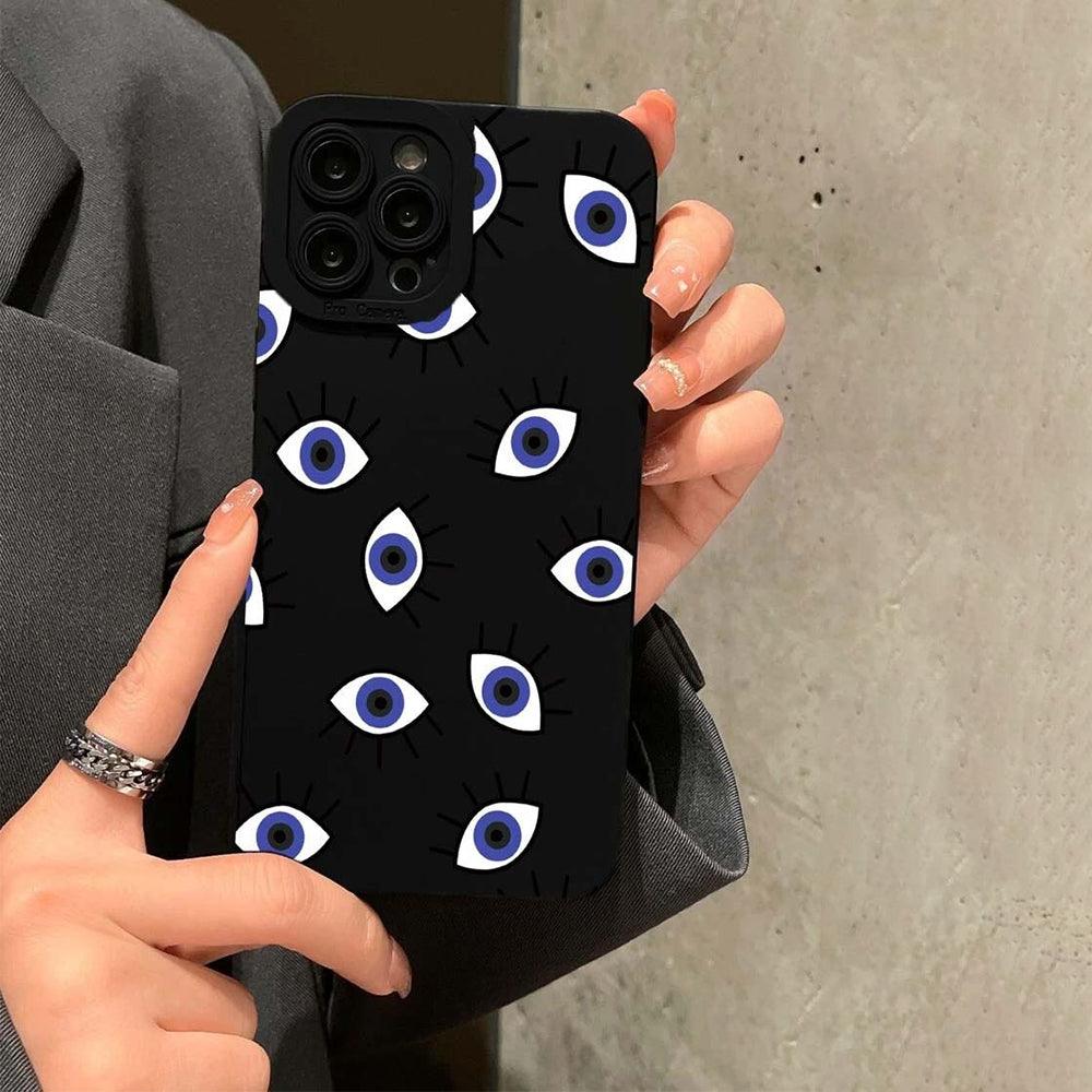 Eye Pattern Plastic Phone Cover iPhone - Image 4
