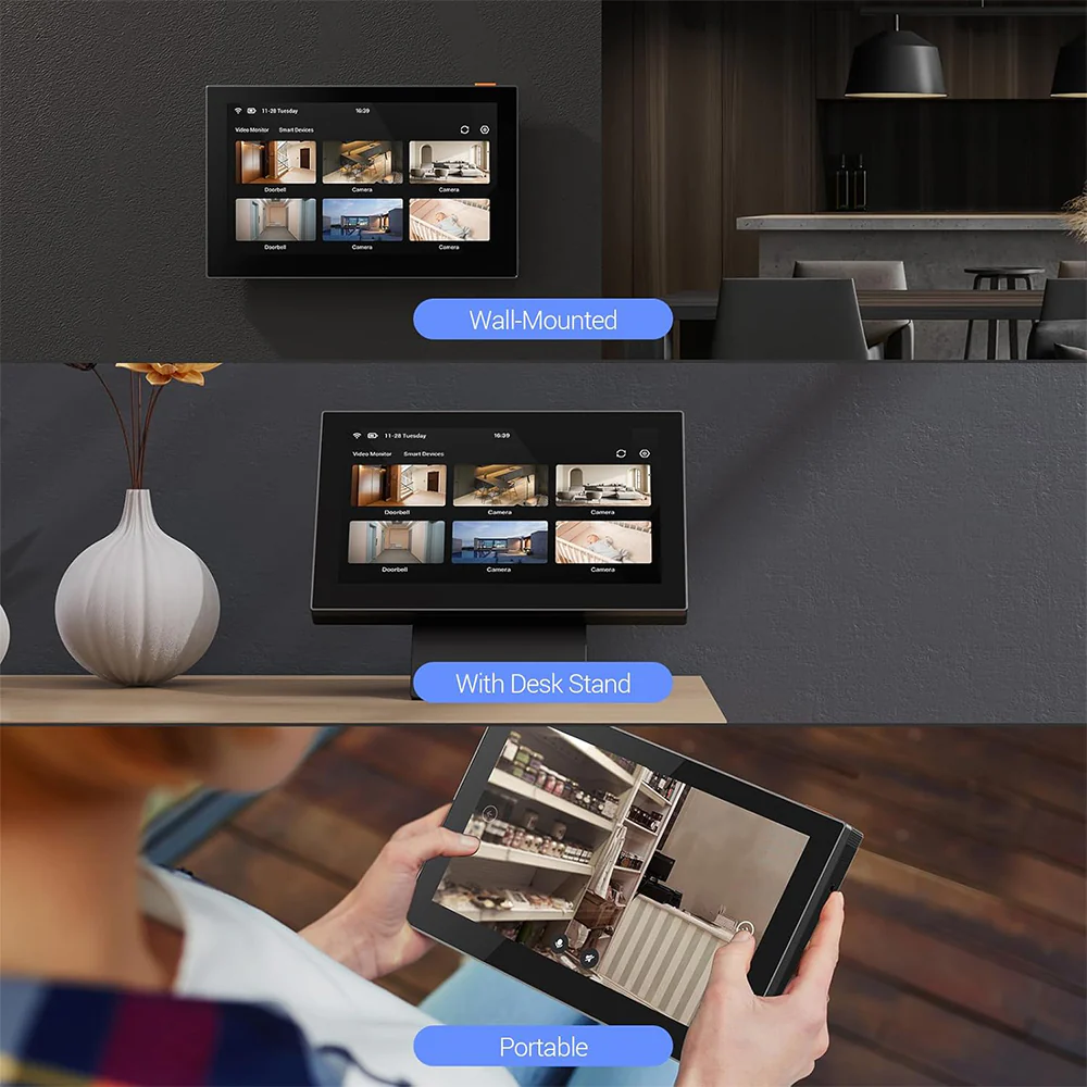 EZVIZ CS-SD7 7 Inch IPS Wireless Smart Screen - Image 11