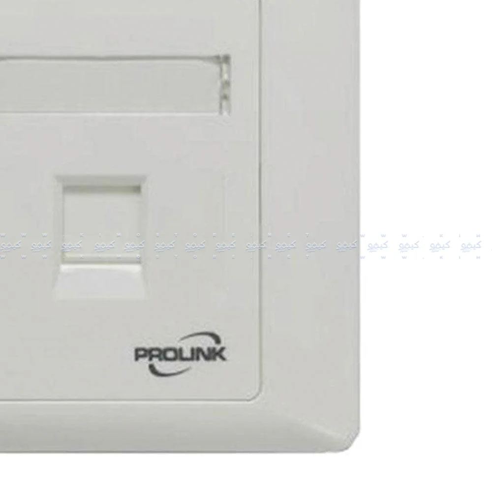 Prolink 1 Port UK Type Faceplate - Image 2
