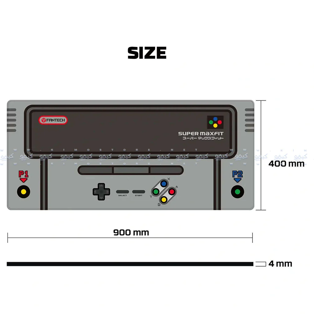 Fantech ATO MP905 SUPER MAXFIT Desk Mat - Gray - Image 2