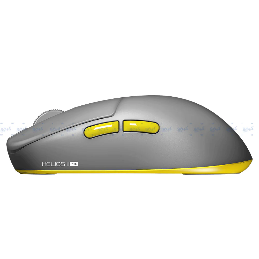 Fantech Helios II Pro XD3V3 4K Triple Mode Rechargeable Bluetooth Wireless & Wired Gaming Mouse 26000Dpi - Gray - Image 2