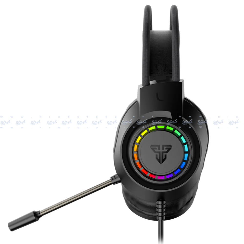 Fantech PORTAL HQ55 RGB Gaming Headset - Black - Image 2