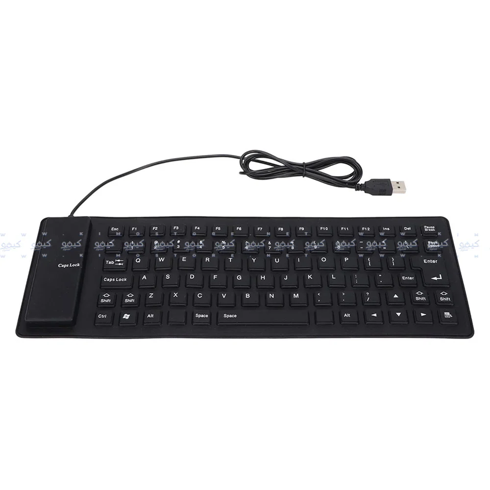Flexible Wired Keyboard English & Arabic - Image 2