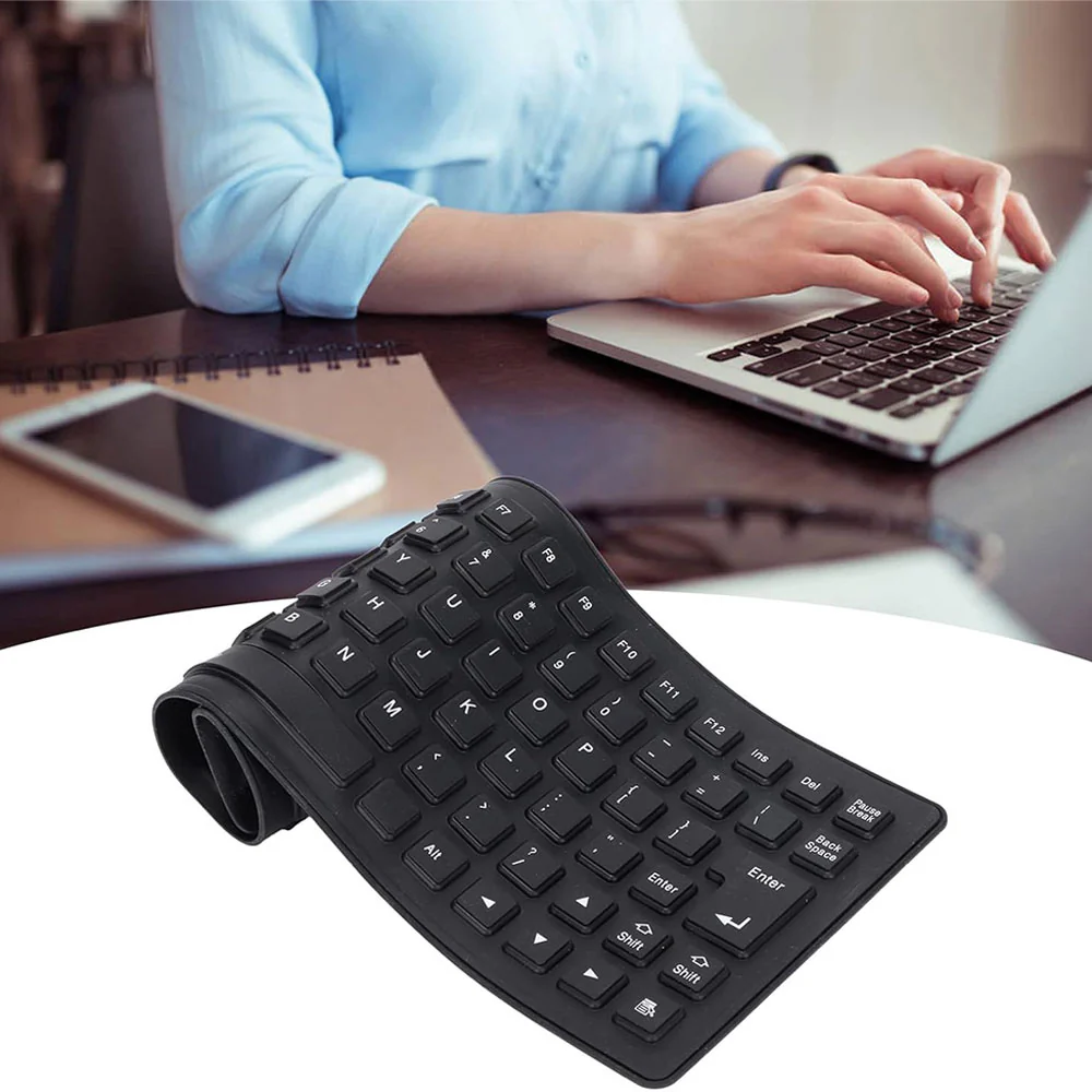 Flexible Wired Keyboard English & Arabic - Image 7