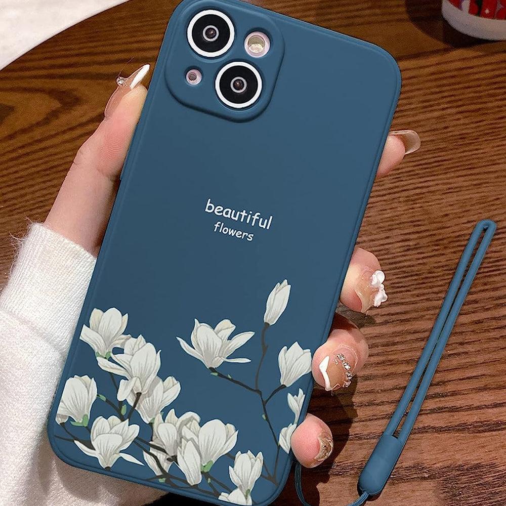 Floral Phone Cover With Lanyard iPhone - Image 6