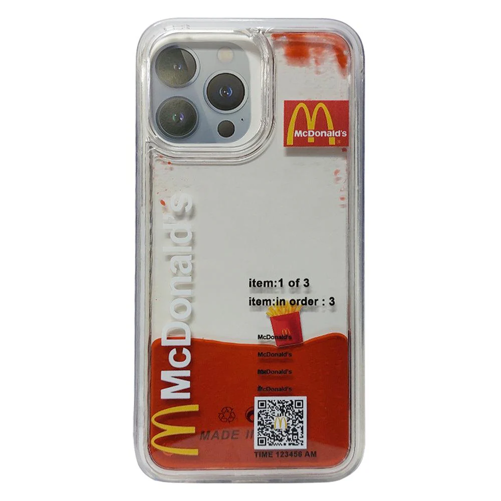 Food Liquid Floating Clear Phone Cover iPhone - Image 3