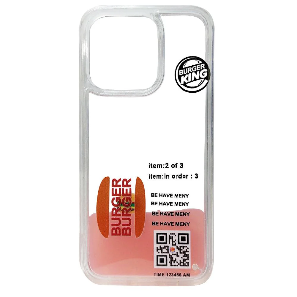 Food Liquid Floating Clear Phone Cover iPhone - Image 4