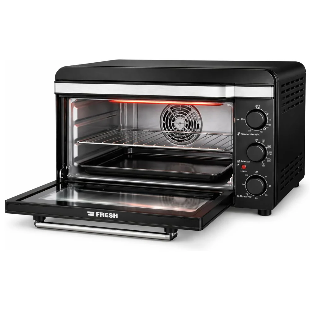 Fresh Cosmos XL Electric Oven With Grill FR-5504RCL 55L 2000W - Black - Image 3