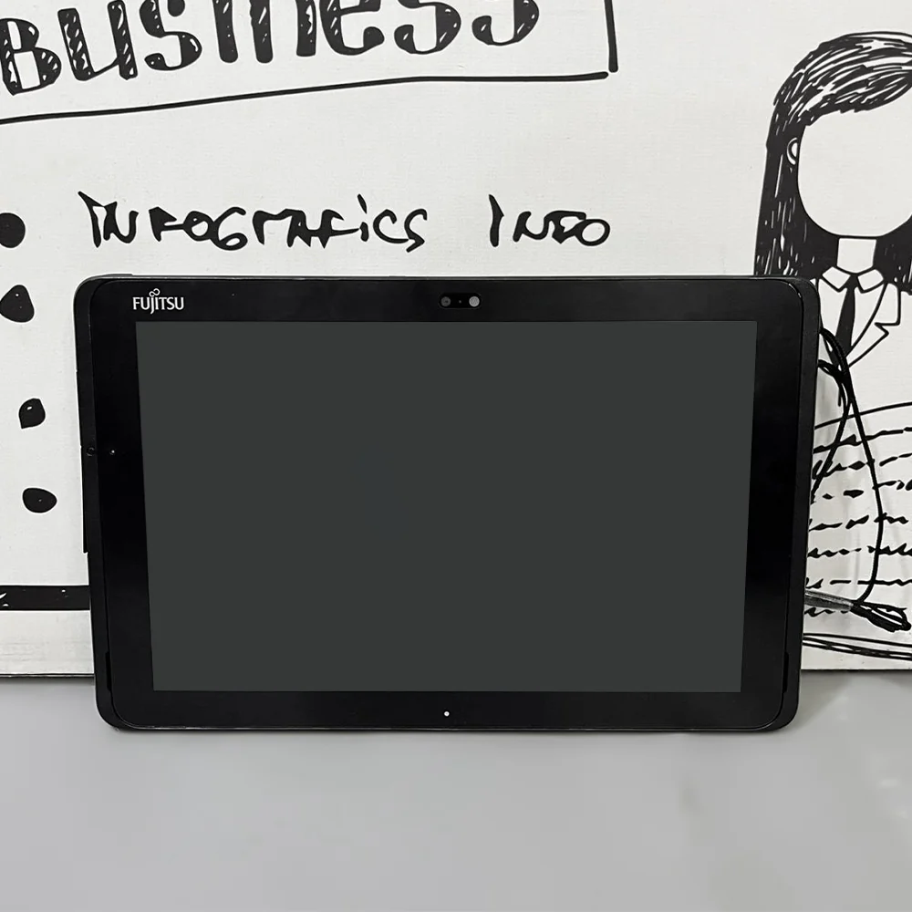 Fujitsu FARQ18011 2In1 Detachable Tab (Intel Atom X5-Z8550 - 4GB DDR3 - eMMC 64GB - Intel HD Graphics - 10.1 Inch Touchscreen - Cam) Original Used - Image 4