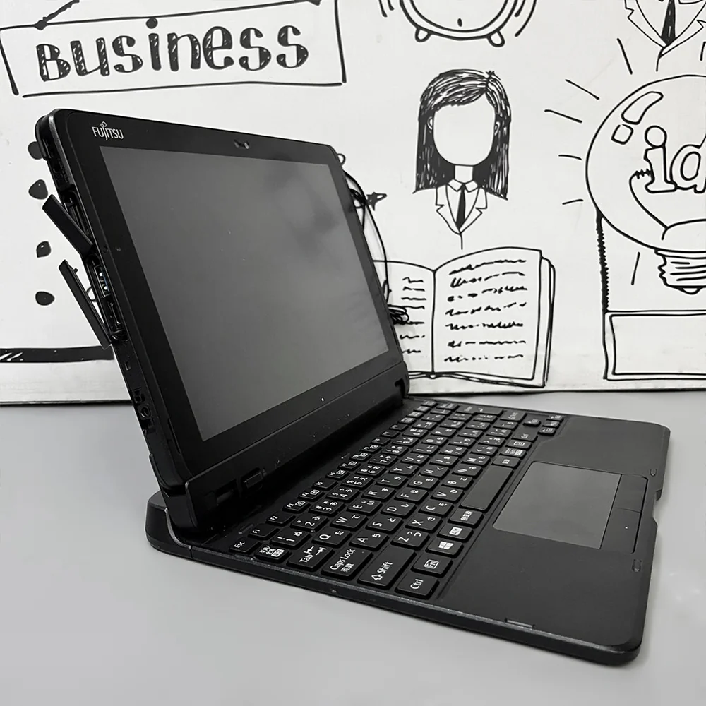 Fujitsu FARQ18011 2In1 Detachable Tab (Intel Atom X5-Z8550 - 4GB DDR3 - eMMC 64GB - Intel HD Graphics - 10.1 Inch Touchscreen - Cam) Original Used - Image 6