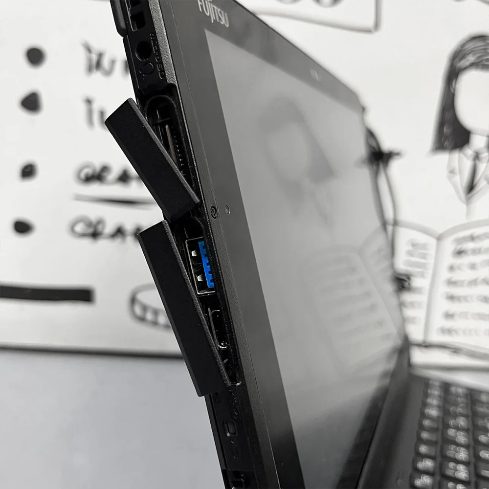 Fujitsu FARQ18011 2In1 Detachable Tab (Intel Atom X5-Z8550 - 4GB DDR3 - eMMC 64GB - Intel HD Graphics - 10.1 Inch Touchscreen - Cam) Original Used - Image 7