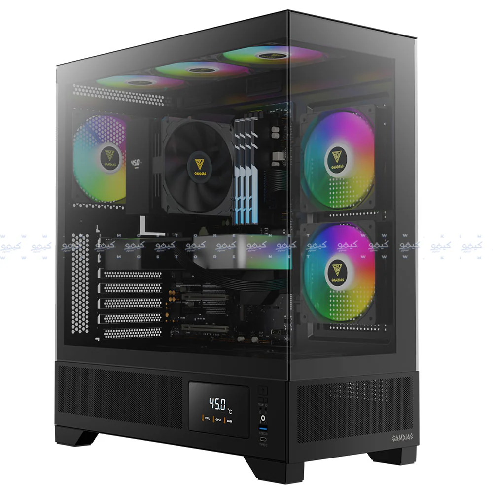 Gamdias ATLAS M1 ARGB Gaming Mid Tower Case - Image 10