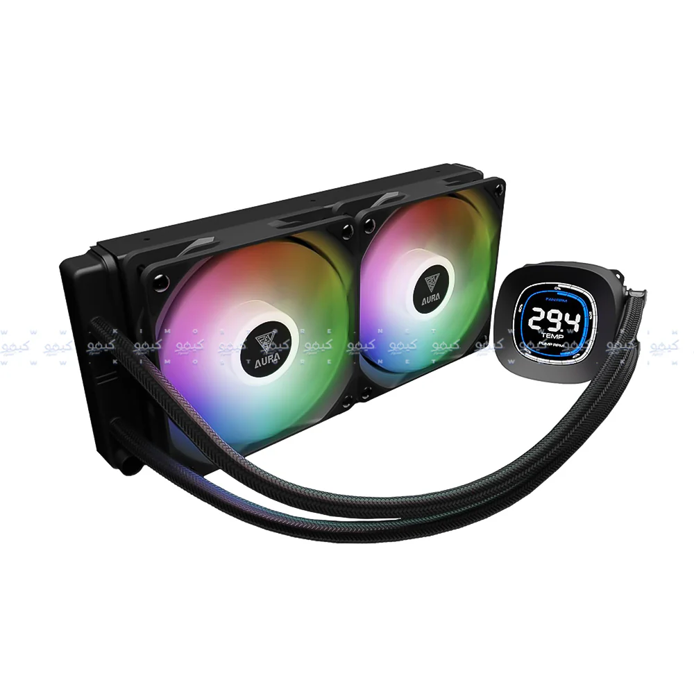 Gamdias AURA GL240 DIGITAL ARGB AIO CPU Liquid Cooler - Image 9