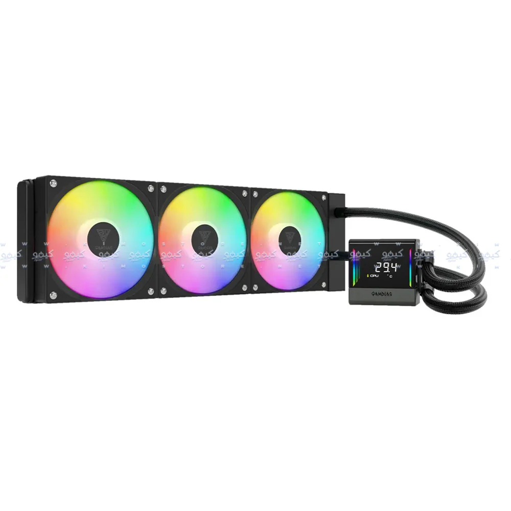 Gamdias CHIONE E4-360 DIGITAL ARGB AIO CPU Liquid Cooler