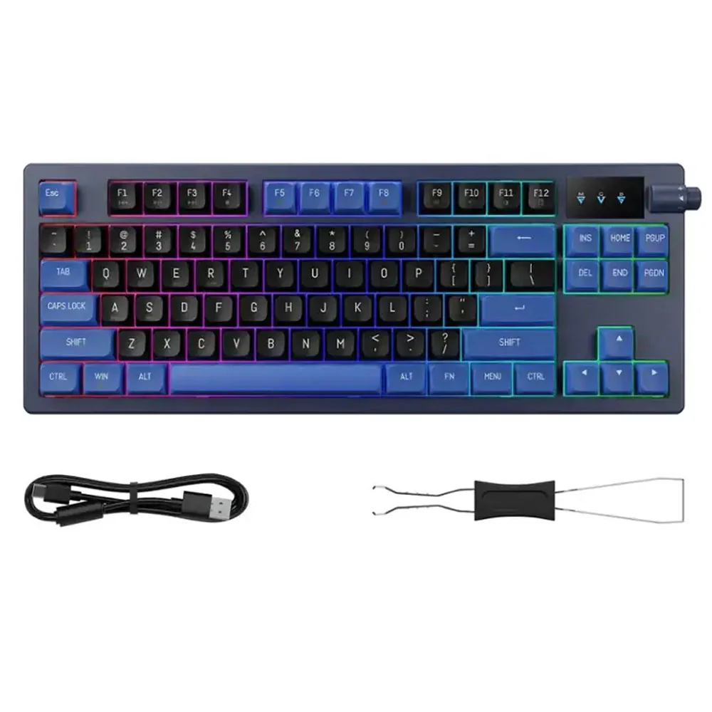 Gamdias HERMES E7 Red Switch Wired RGB Gaming Keyboard English - Image 5