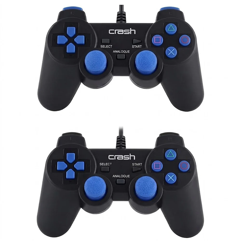 Crash X2 Double Wired Gamepad With Analog - Image 2