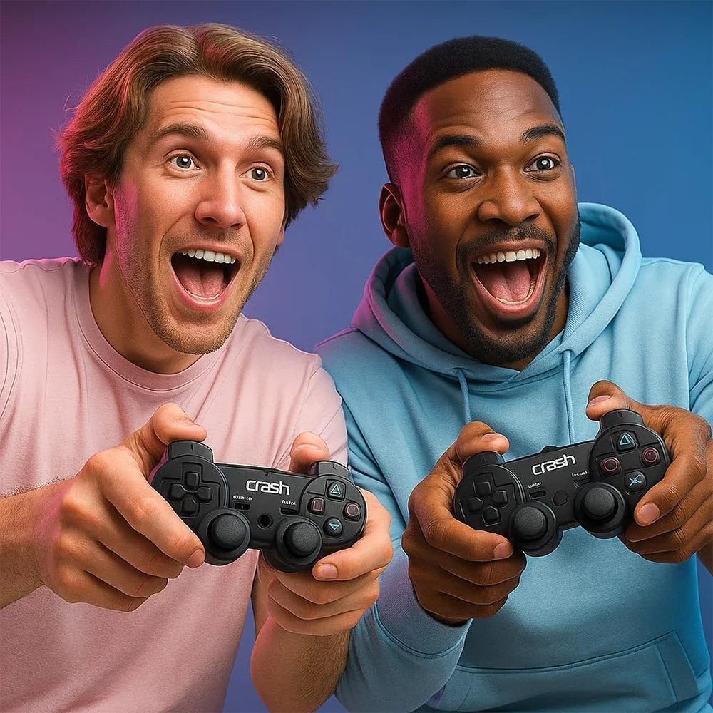 Crash X2 Double Wired Gamepad With Analog - Image 3