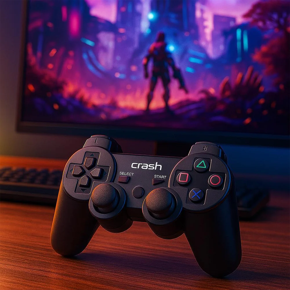 Crash X2 Double Wired Gamepad With Analog - Image 4