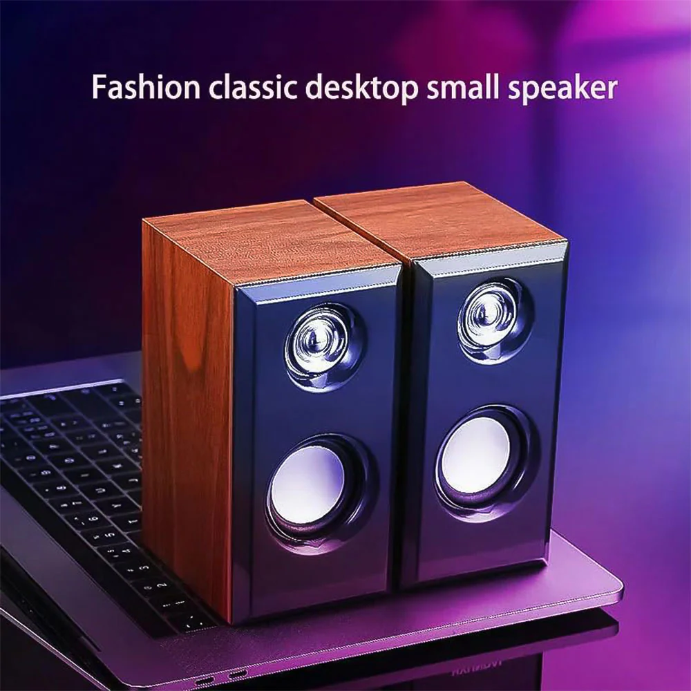 Gamma GT-304 Speaker 2.0 - Wooden Black - Image 4