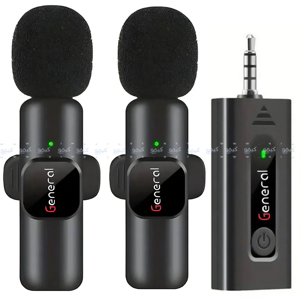 General G30 3.5mm AUX 2.4GHz Dual Channel Wireless Microphone System