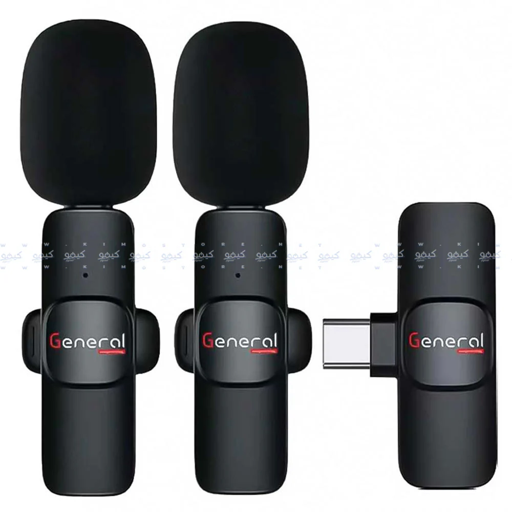General G30 Type-C 2.4GHz Dual Channel Wireless Microphone System