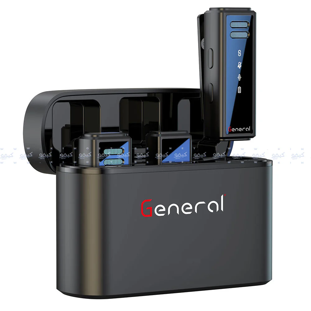 General GM31 Lightning 2.4GHz Dual Channel Wireless Microphone System