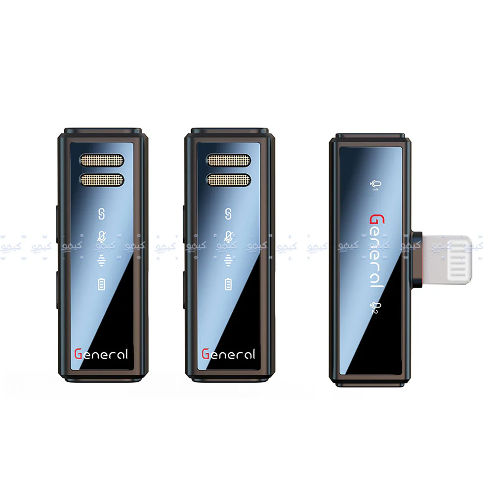General GM31 Lightning 2.4GHz Dual Channel Wireless Microphone System - Image 3