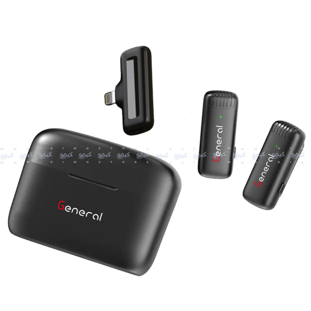 General GM39 Lightning 2.4GHz Dual Channel Wireless Microphone System - Image 2