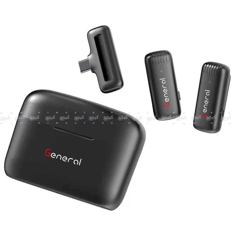 General GM39 Type-C 2.4GHz Dual Channel Wireless Microphone System - Image 2