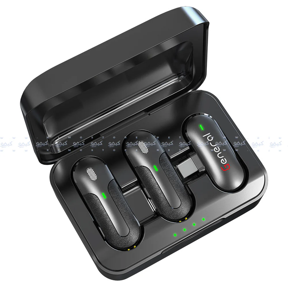 General GM5 Type-C 2.4GHz Dual Channel Wireless Microphone System - Image 2