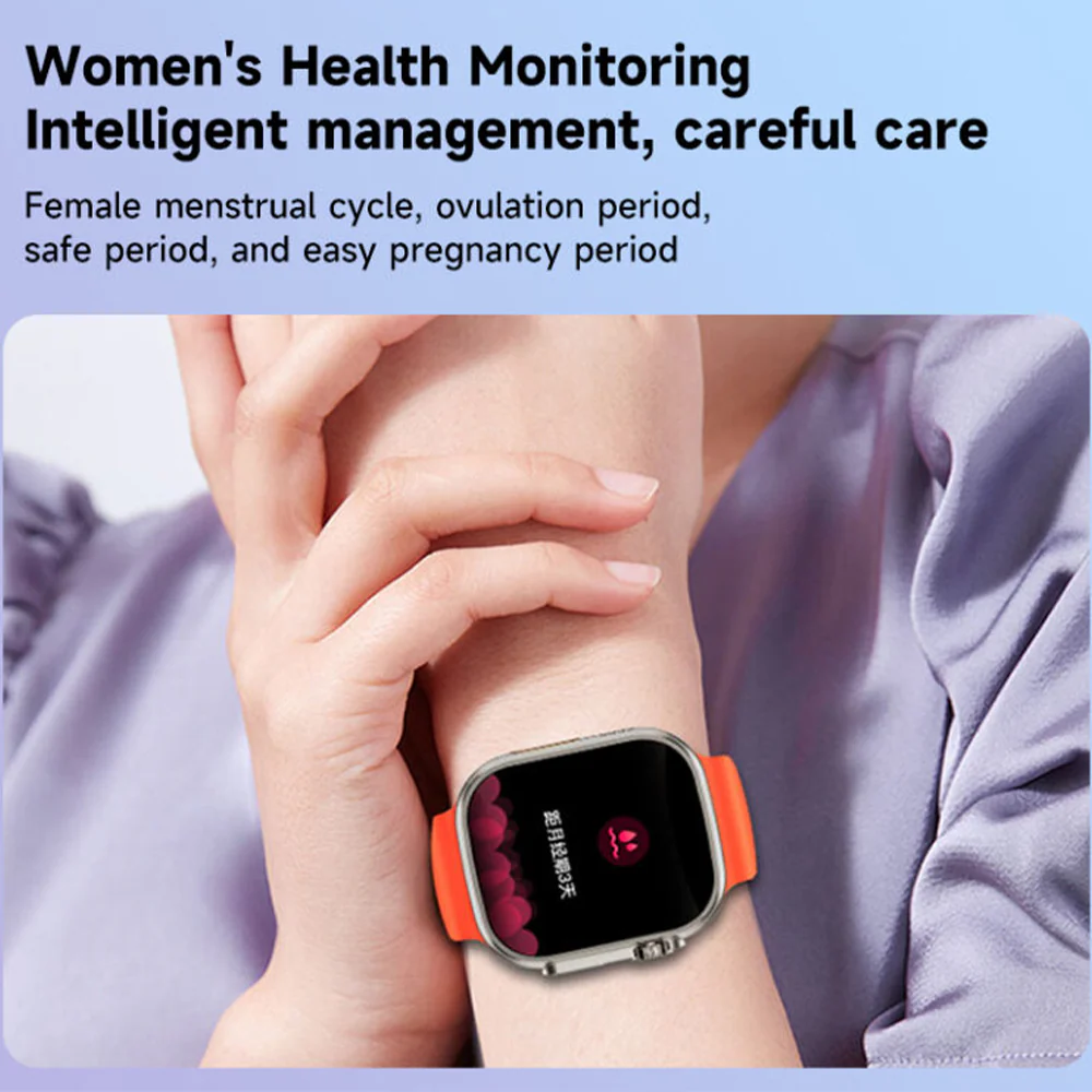 General GW16 Smart Watch Blue Case With Blue Strap - Image 3