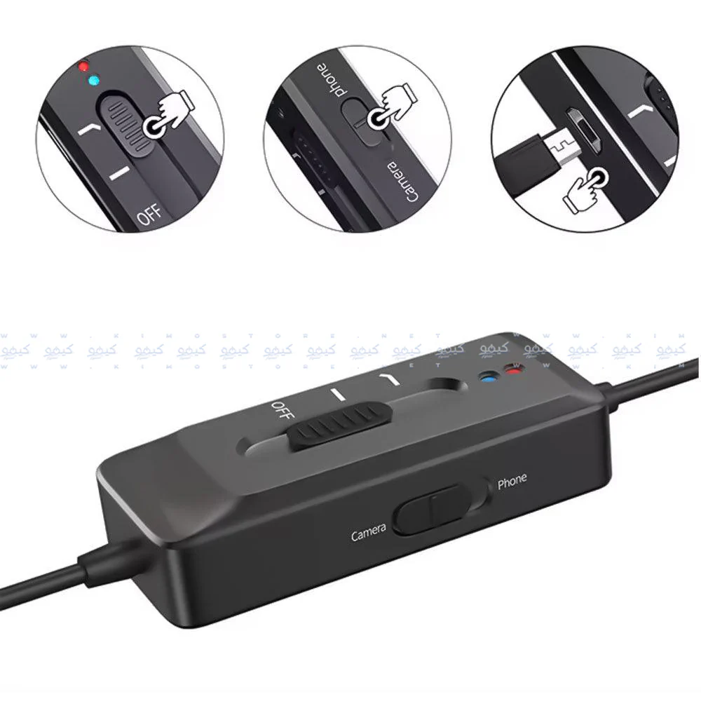 General KM-D1 Lavalier Wired Microphone 8m - Image 4