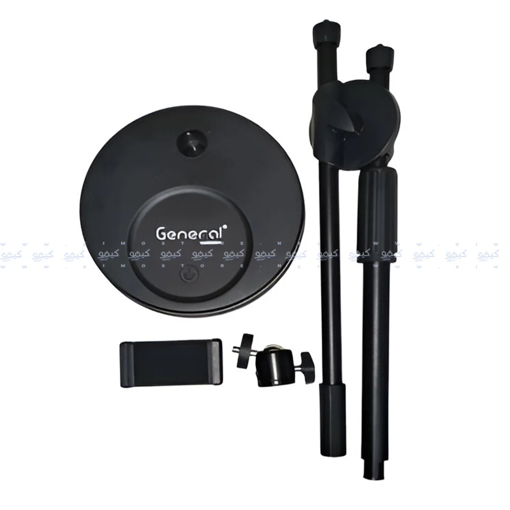 General TS-1 Microphone Stand With Mobile Holder - Black - Image 2