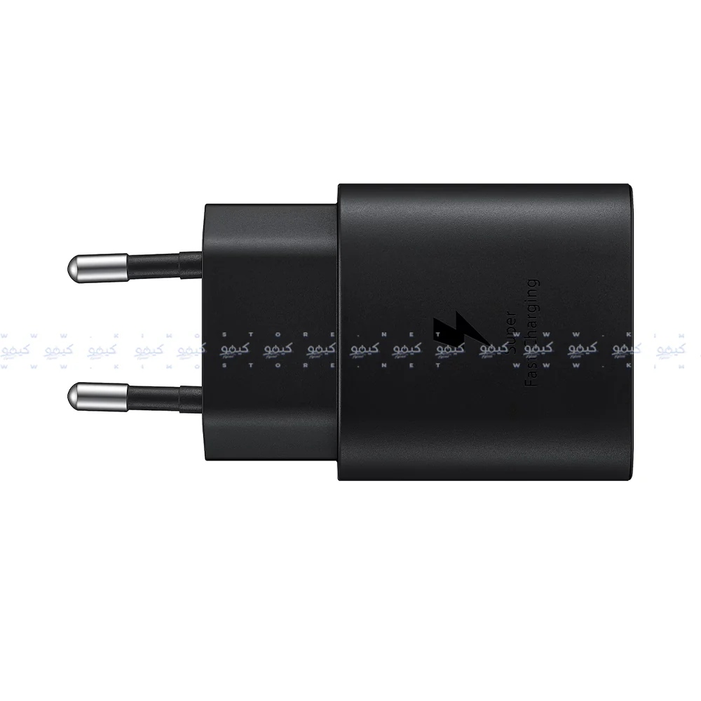 Gerlax A25T Wall Charger Type-C Cable 25W 5A Fast Charging - Black - Image 3