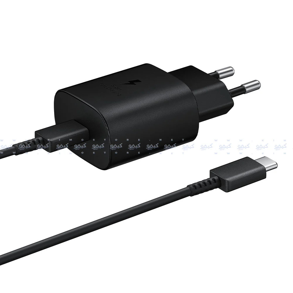 Gerlax A25T Wall Charger Type-C Cable 25W 5A Fast Charging - Black - Image 5