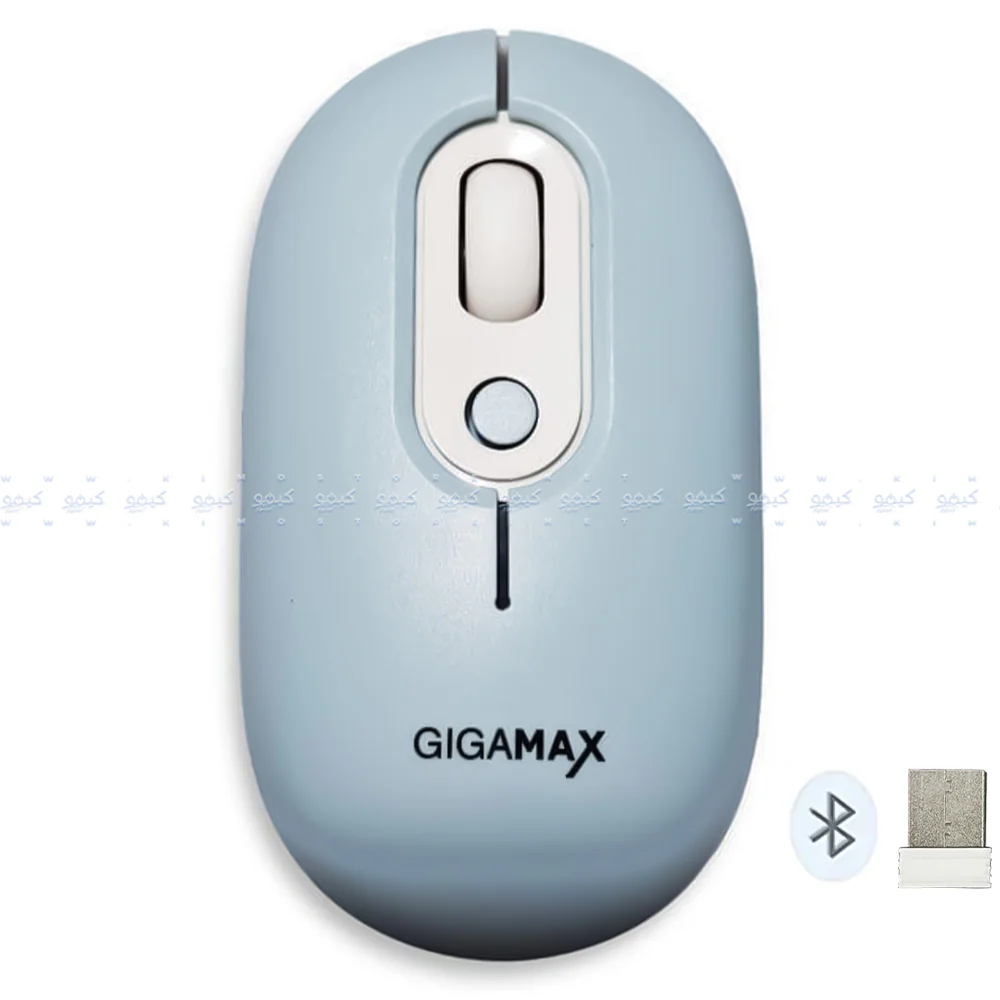 Gigamax G-1300 Dual Mode Rechargeable Bluetooth Wireless Mouse 1600Dpi - Image 2