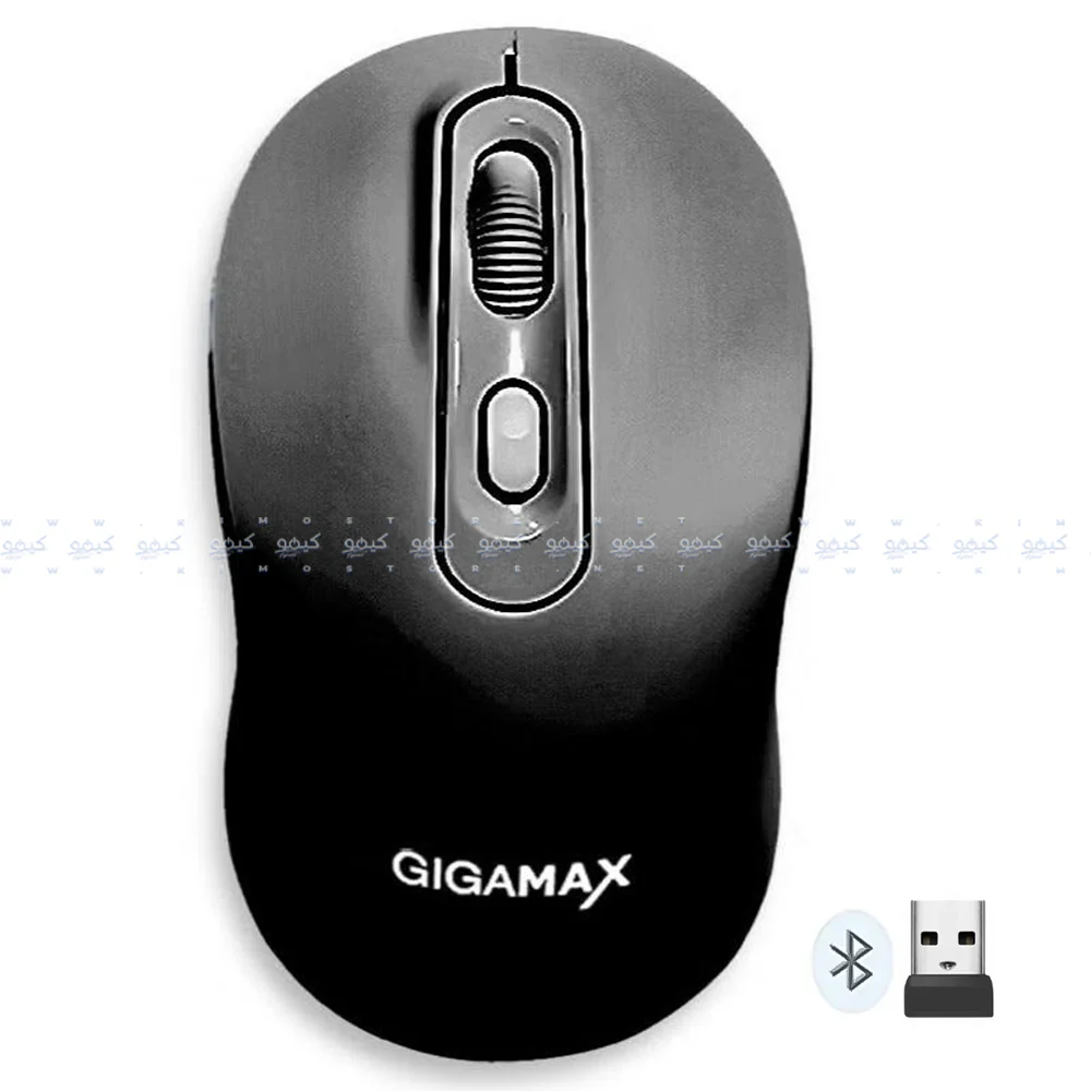 Gigamax G-1500 Dual Mode Rechargeable Bluetooth Wireless Mouse 1600Dpi