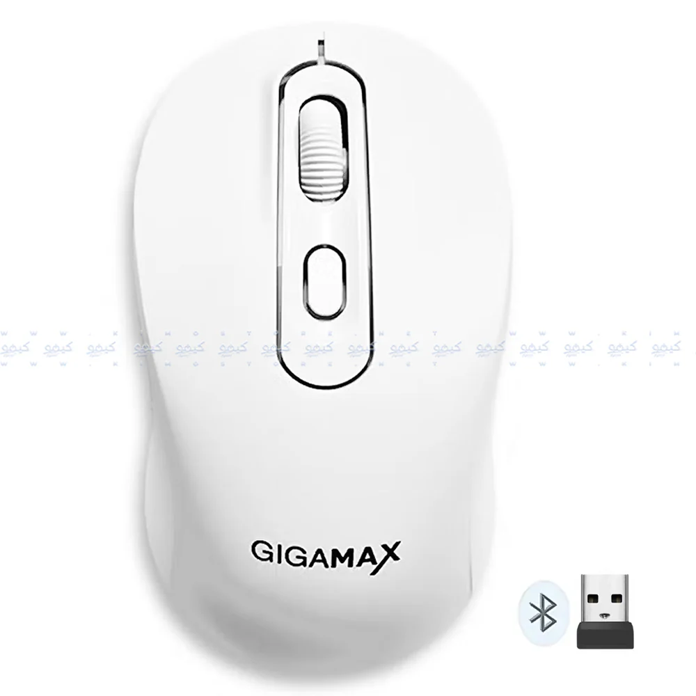 Gigamax G-1500 Dual Mode Rechargeable Bluetooth Wireless Mouse 1600Dpi - Image 11