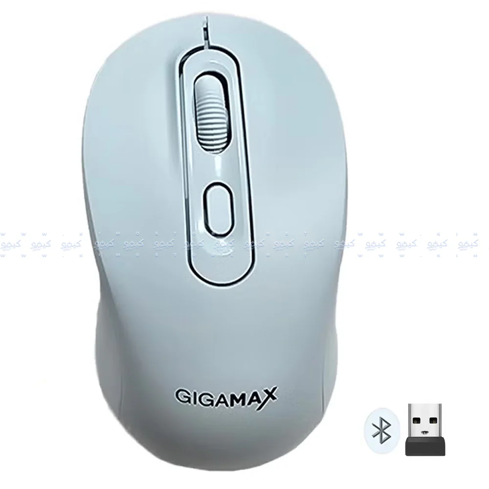 Gigamax G-1500 Dual Mode Rechargeable Bluetooth Wireless Mouse 1600Dpi - Image 7