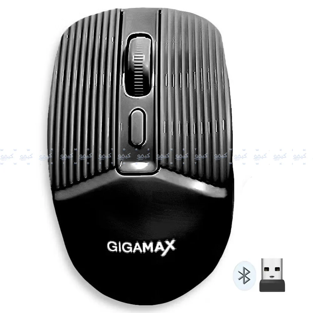 Gigamax G-1600 Dual Mode Rechargeable Bluetooth Wireless Mouse 1600Dpi