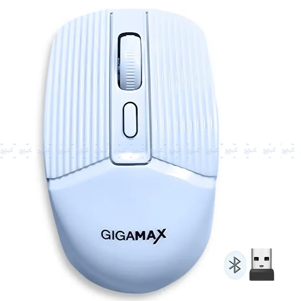 Gigamax G-1600 Dual Mode Rechargeable Bluetooth Wireless Mouse 1600Dpi - Image 10